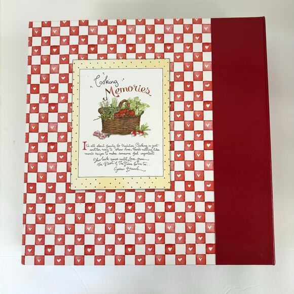 Susan Branch Recipe Binder Home Cooking Window Cover Complete VTG Kitchen - Picture 8 of 12